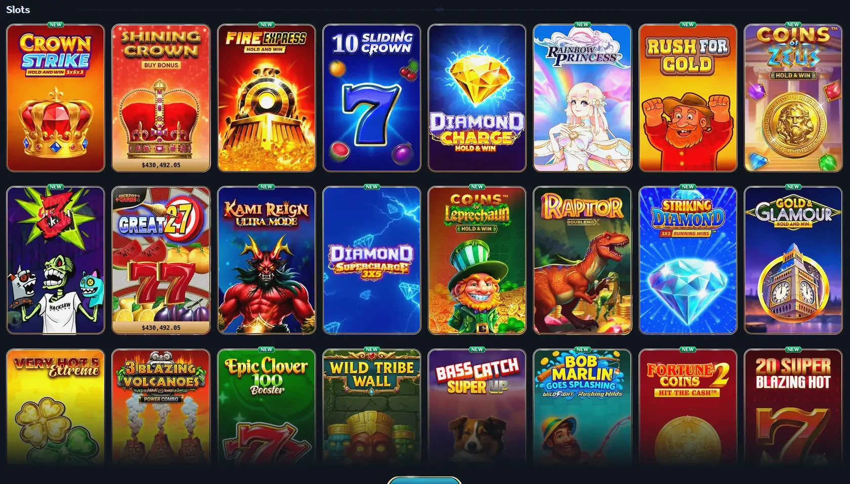 Huuuge Casino inlogscherm en bonusoverzicht 2026